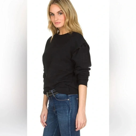 Iro Newla Sweater in Black with detachable sleeves- Size XS; Excellent Condition - Picture 9 of 16